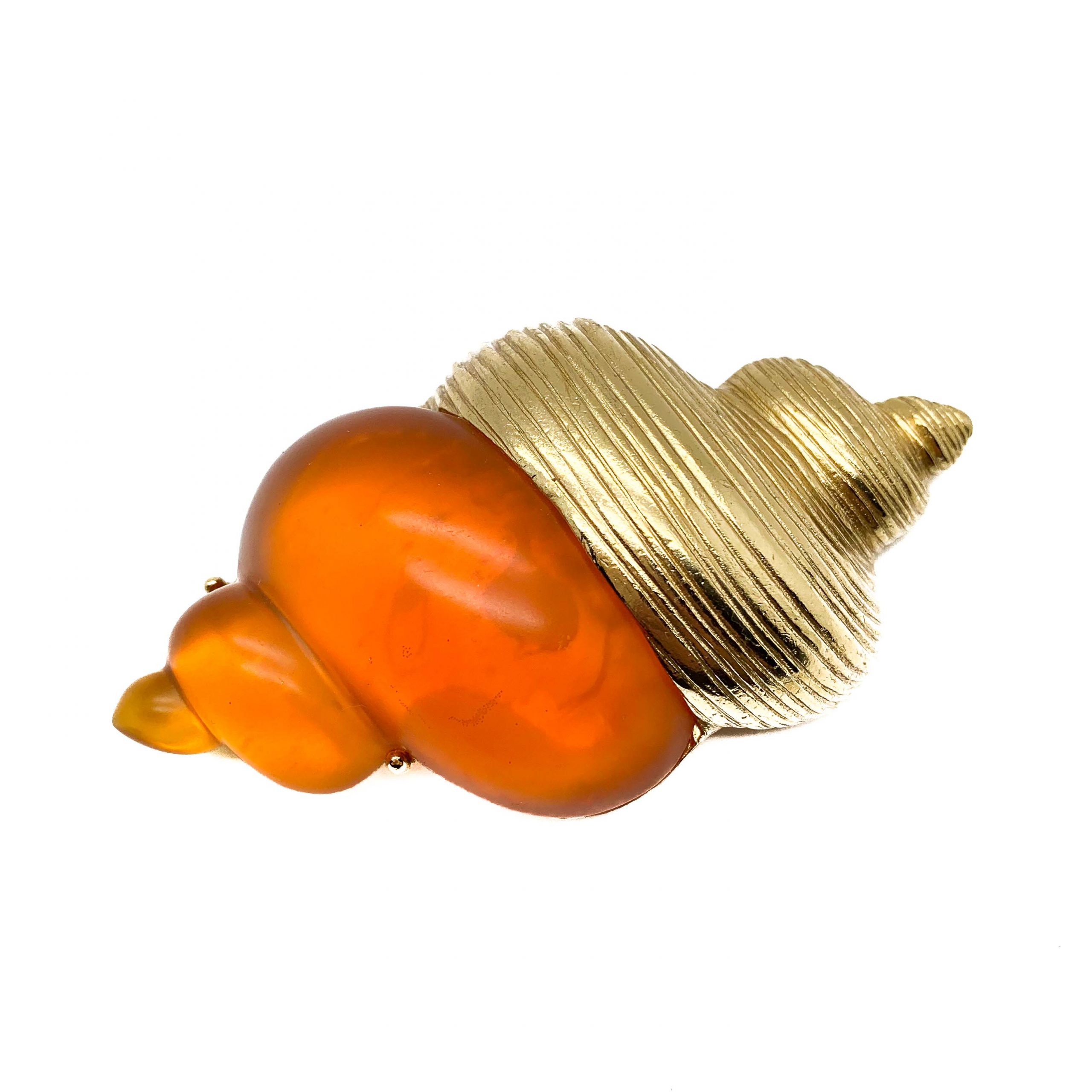 IMG_7710 Vintage Dior Seashell Brooch