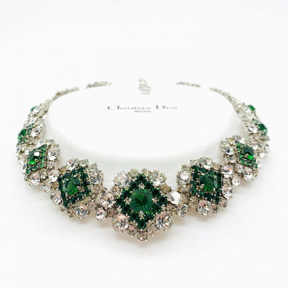 Vintage Dior Tourmaline Necklace