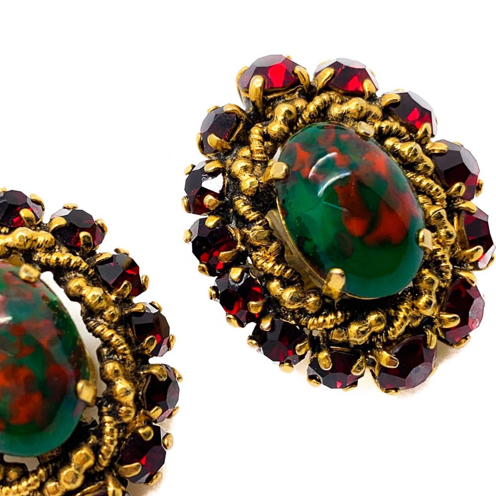 Vintage Dior Parure Necklace Earrings Brooch Suite 1964