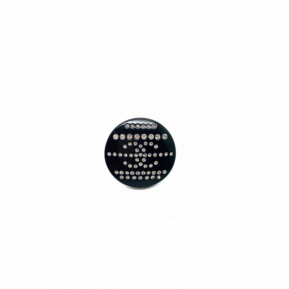 Vintage Chanel CC Button Pin