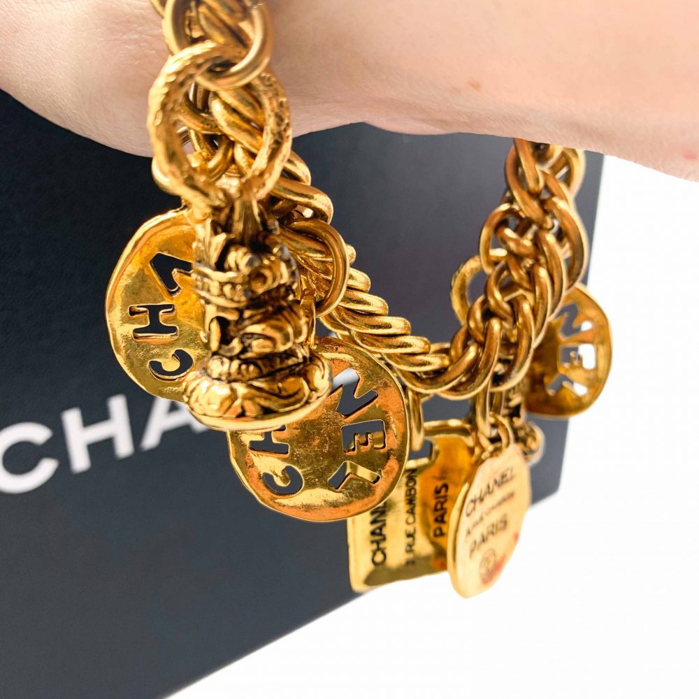 Vintage Chanel Charm Bracelet