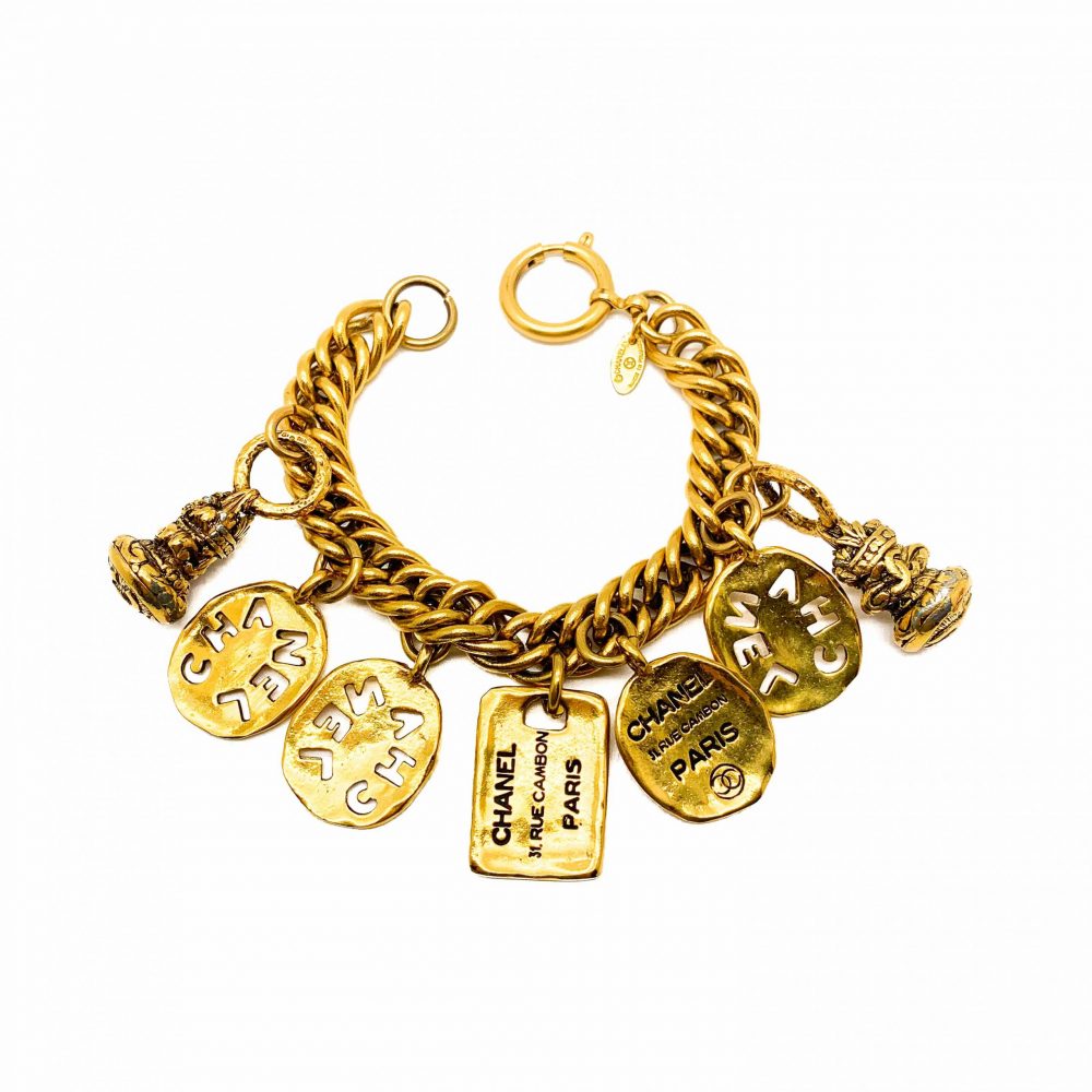 Vintage Chanel Charm Bracelet