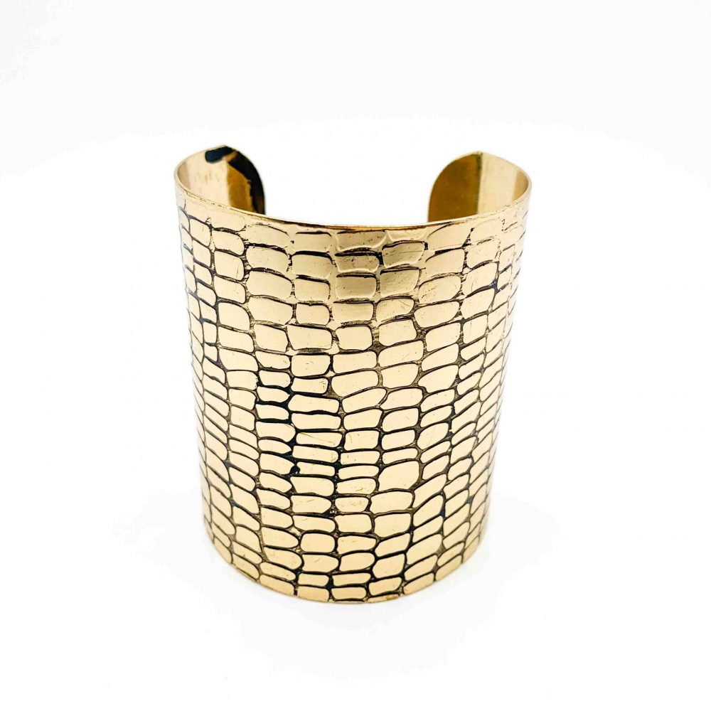 Animal Print Amulet Cuff