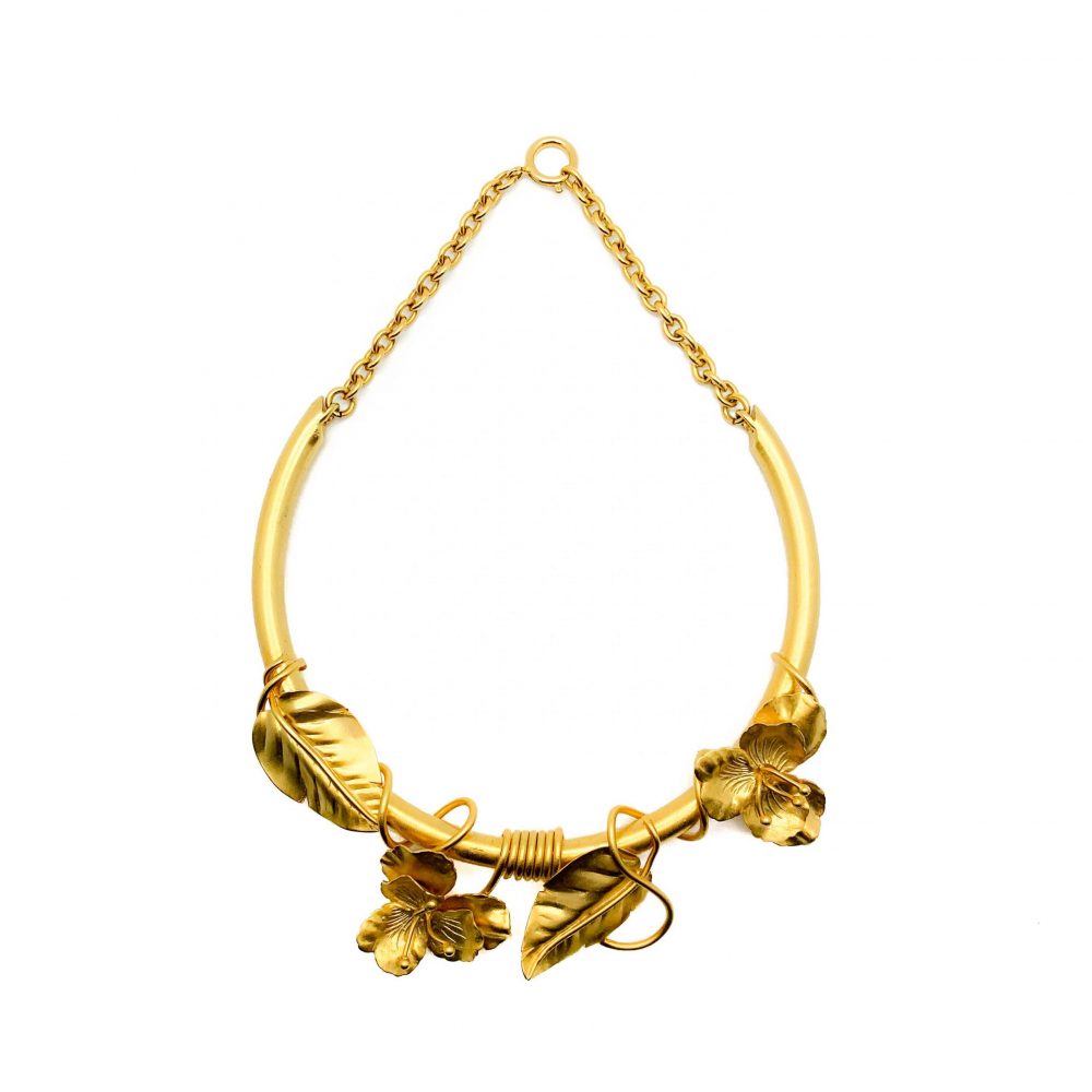 Vintage Floral Vine Collar