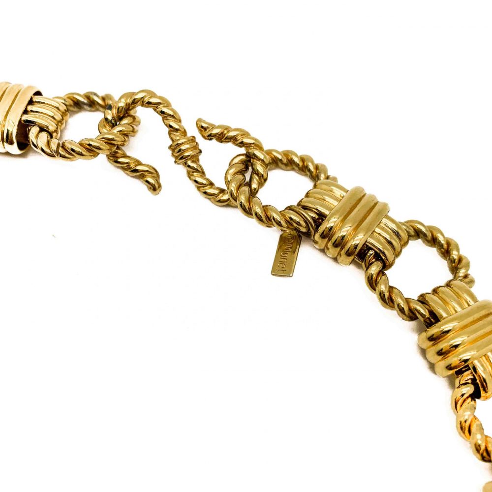 Vintage Monet Rope Necklace