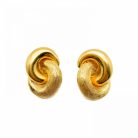 399 Dior Love Knot Clip (3) Vintage Dior Love Knot Earrings