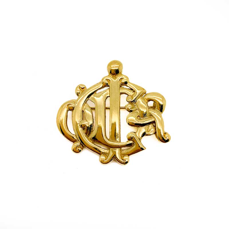 Vintage Dior Monogram Brooch