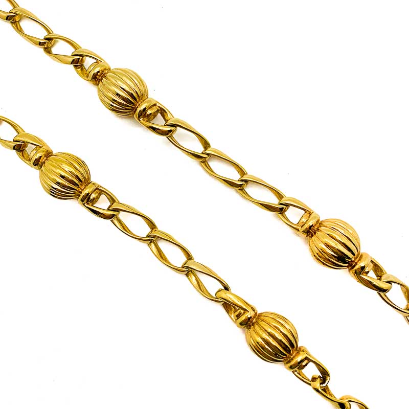 Vintage Dior Long Gold Chain