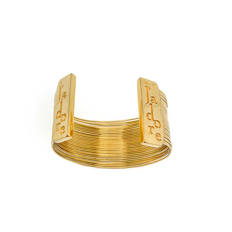 Vintage Dior Jadore Logo Cuff