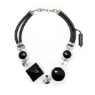 Jennifer Gibson Jewellery VINTAGE-487 (2) Emporio Armani Lucite Necklace