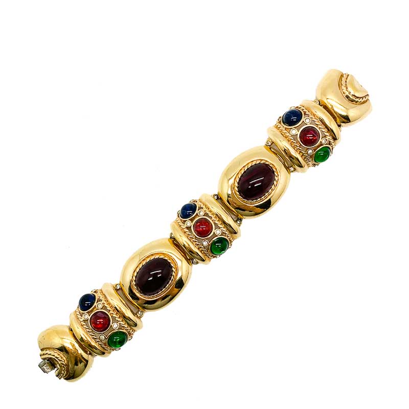 Vintage Givenchy Jewelled Bracelet