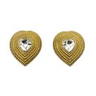 Jennifer Gibson Vintage Jewellery Butler & Wilson Heart Earrings 514 Vintage Butler & Wilson Heart Earrings