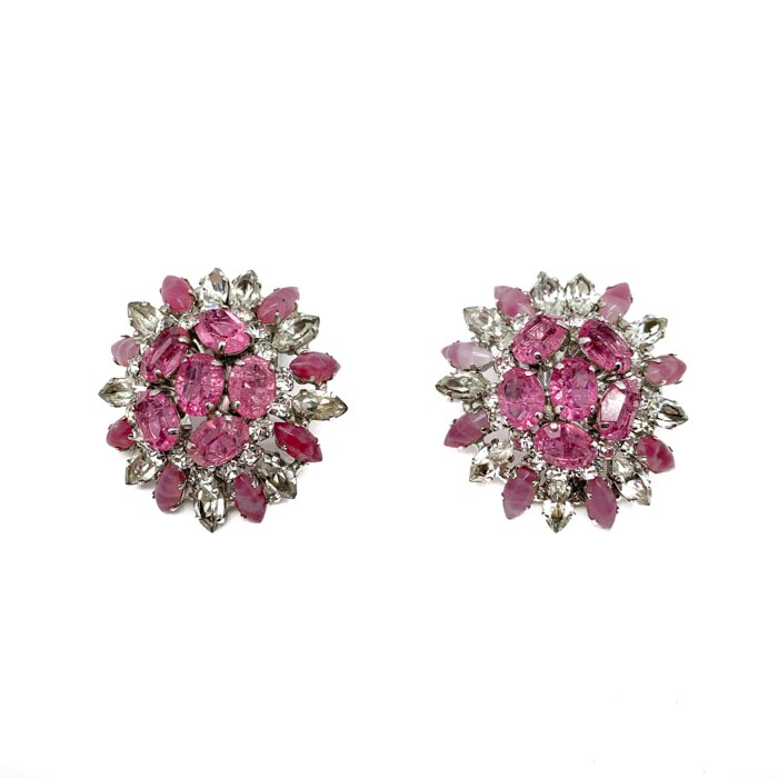 Vintage Christian Dior 1968 Brooch and Earring
