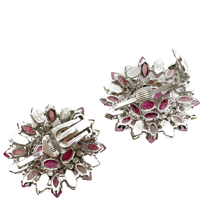 Vintage Christian Dior 1968 Brooch and Earring