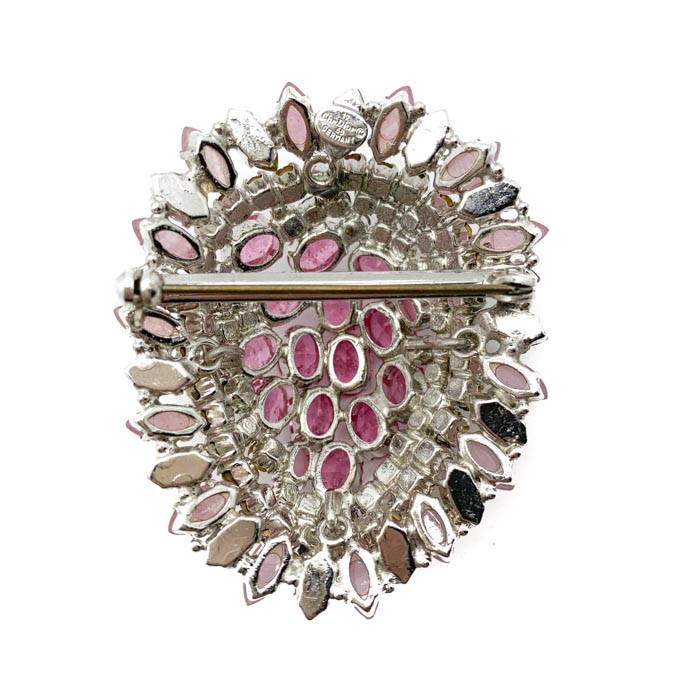Vintage Christian Dior 1968 Brooch and Earring
