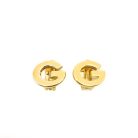 Jennifer Gibson Vintage Jewellery Givenchy G Logo Earrings 509 (2) Vintage Givenchy Logo Earrings