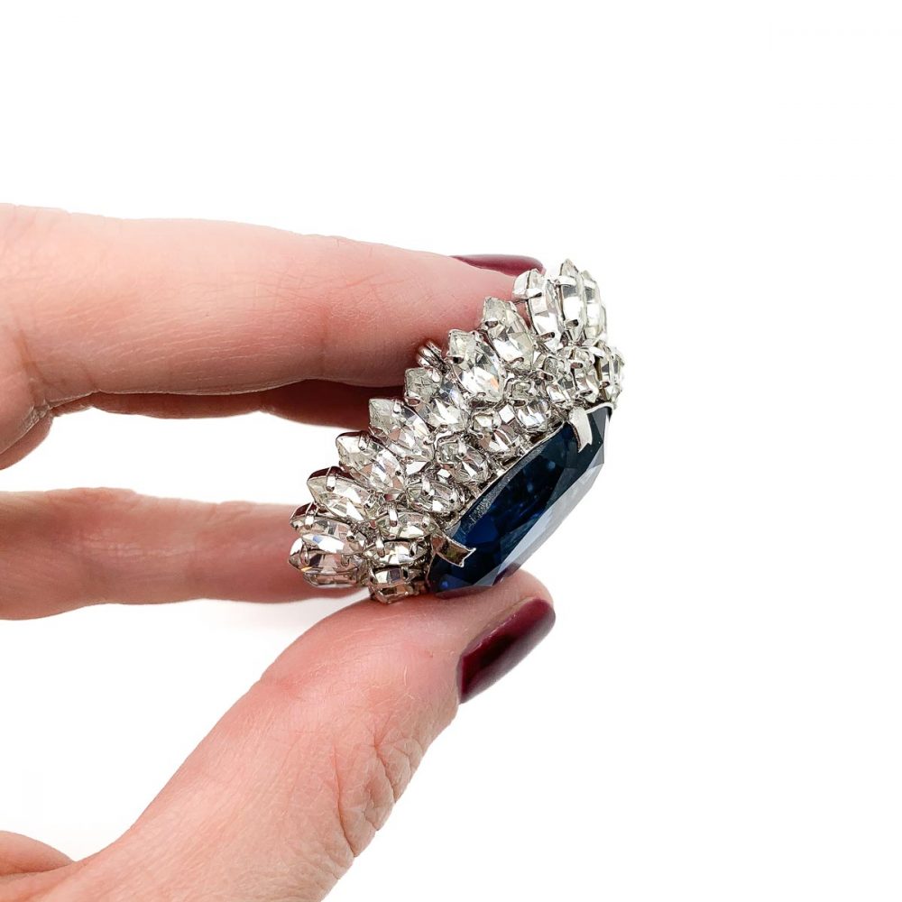 Vintage Christian Dior 1967 Crystal Brooch