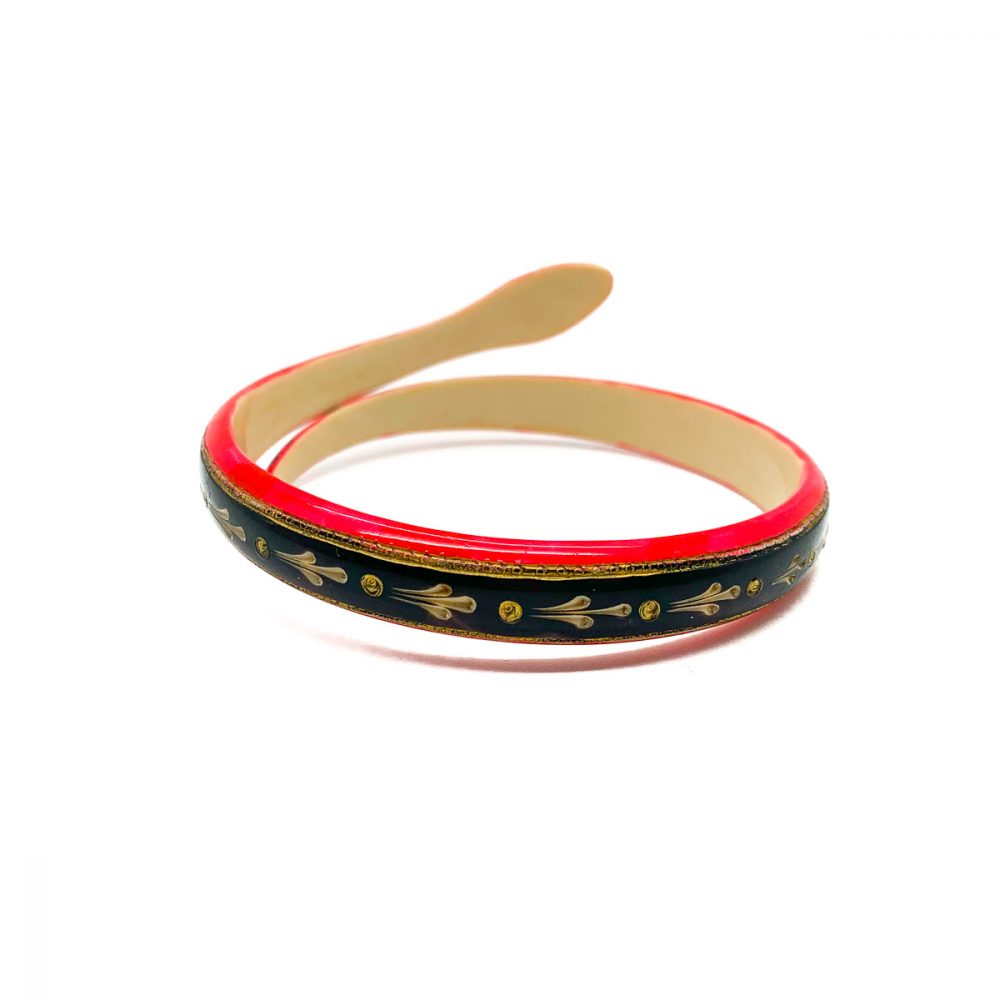 Art Deco Snake Bangle