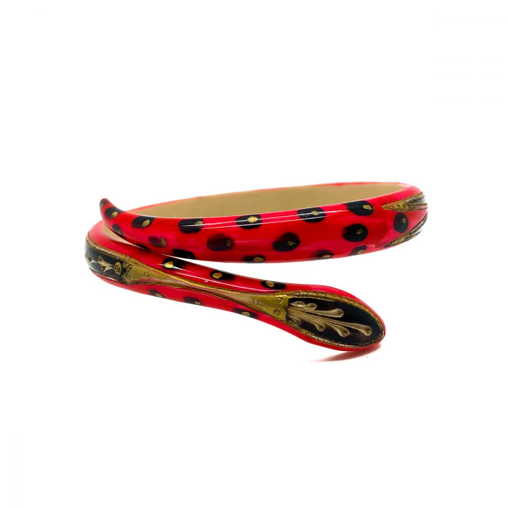 Art Deco Snake Bangle