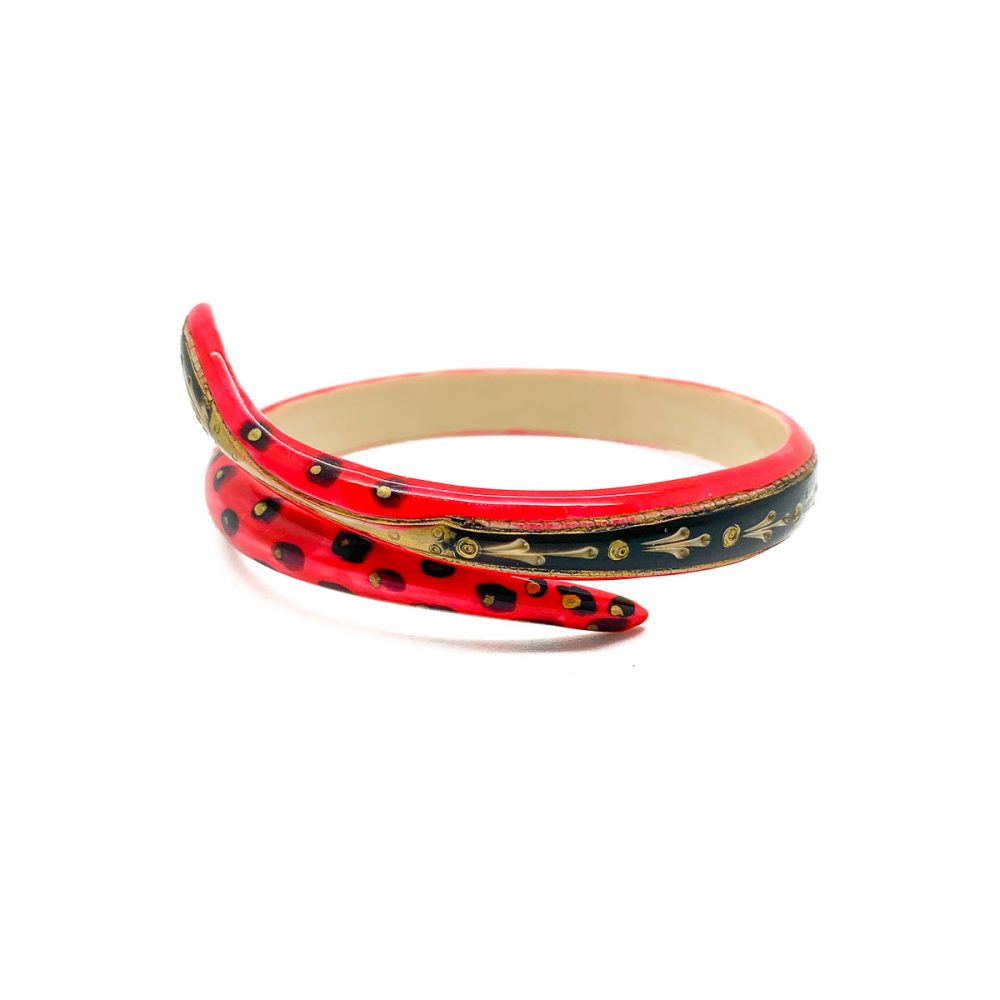 Art Deco Snake Bangle
