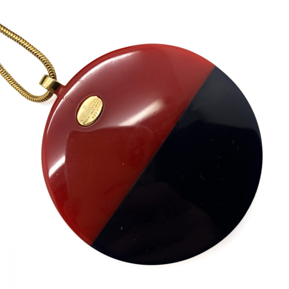 Vintage Givenchy Logo Necklace 1977