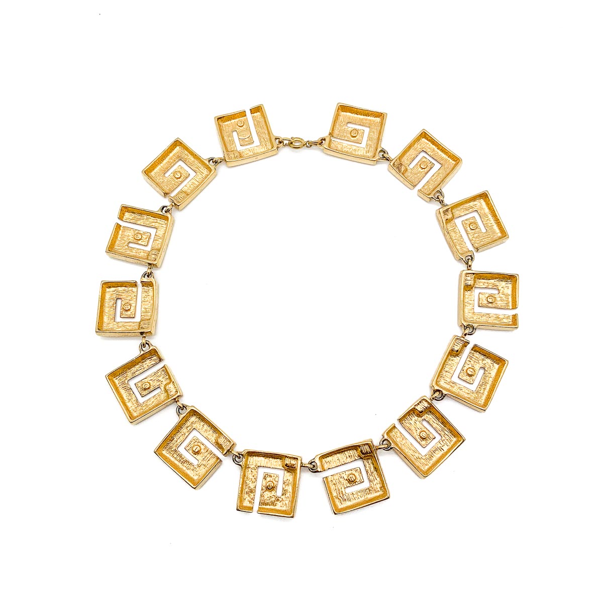 Jennifer Gibson Vintage Jewellery 564 (1) Vintage Givenchy G Logo Necklace