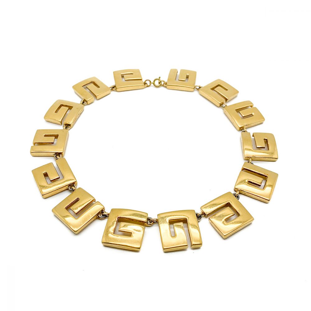 Vintage Givenchy G Logo Necklace