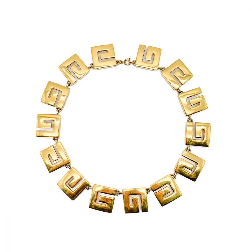 Vintage Givenchy G Logo Necklace