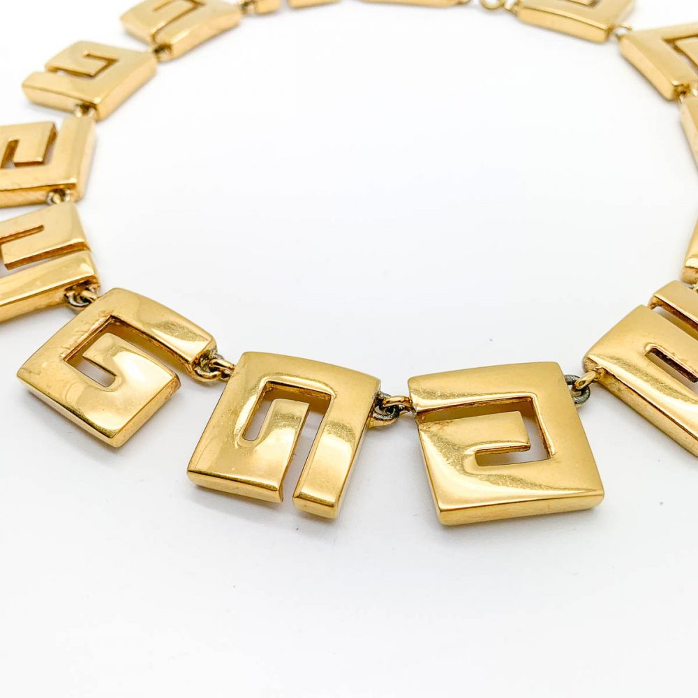 Vintage Givenchy G Logo Necklace