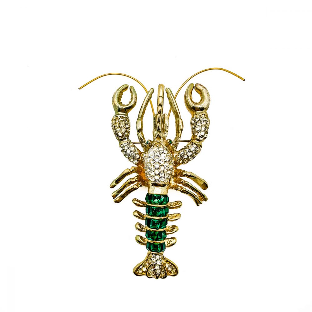 Vintage Lobster Brooch