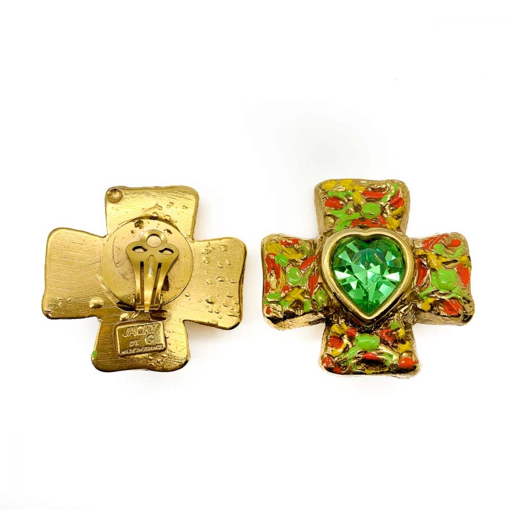 Vintage Jacky De G Earrings