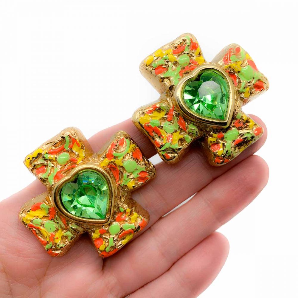 Vintage Jacky De G Earrings