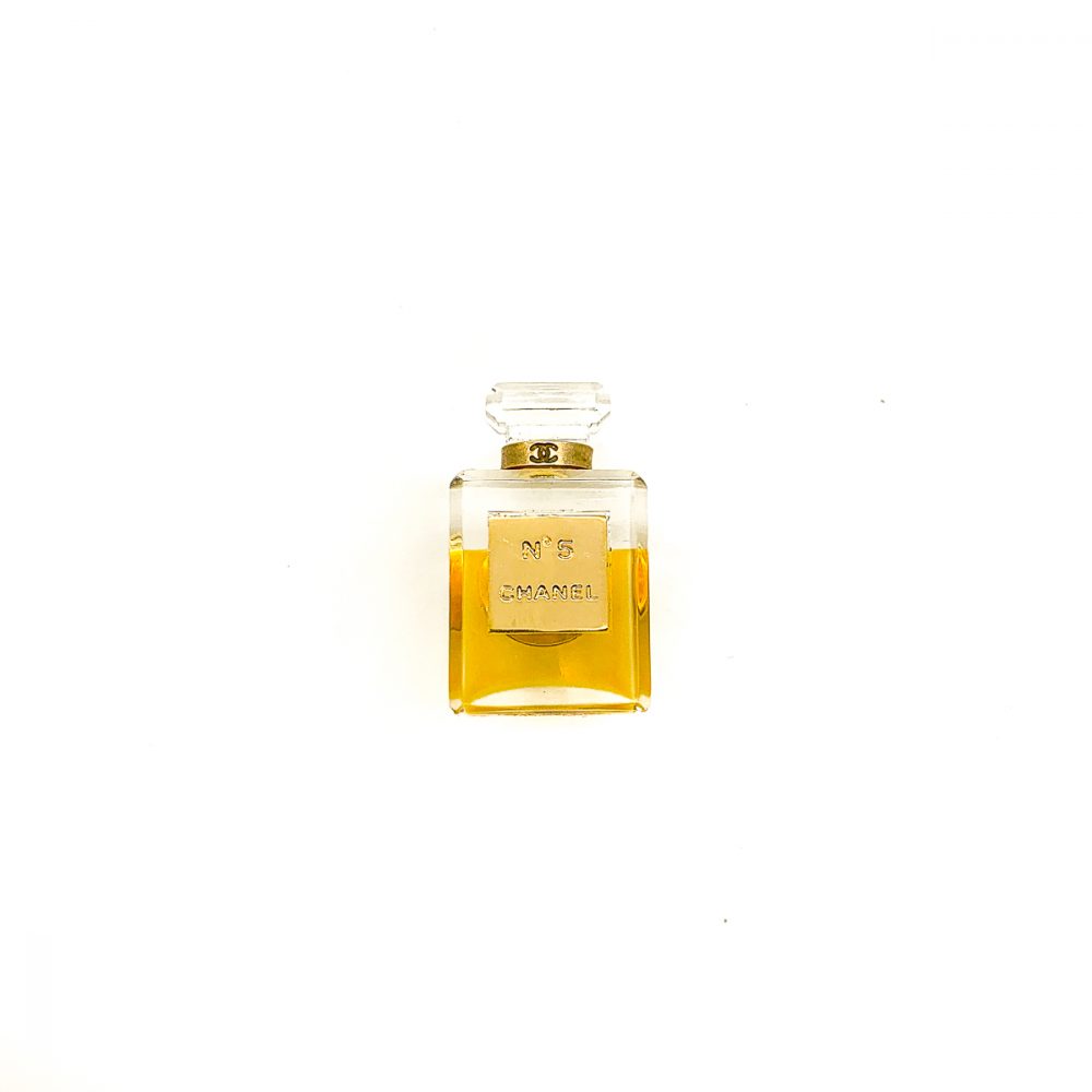 Vintage Chanel No. 5 Perfume Brooch