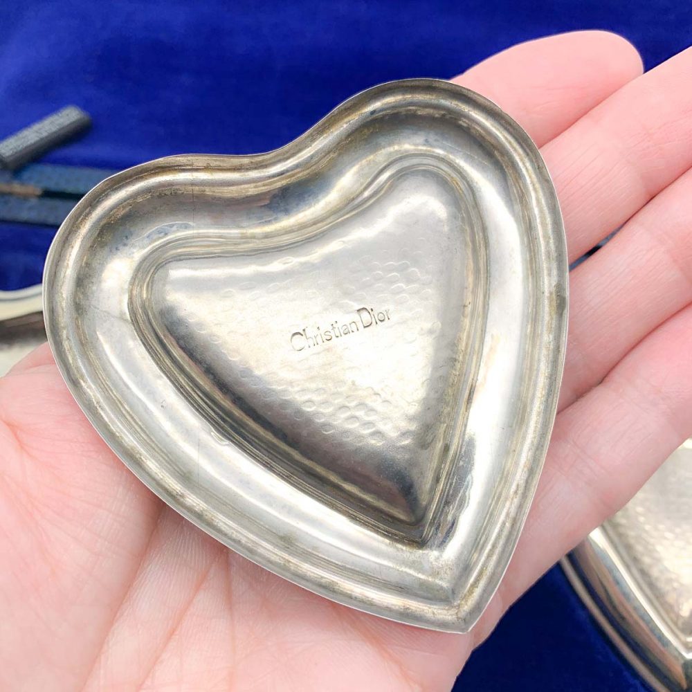 Vintage Dior Heart Ring Trays