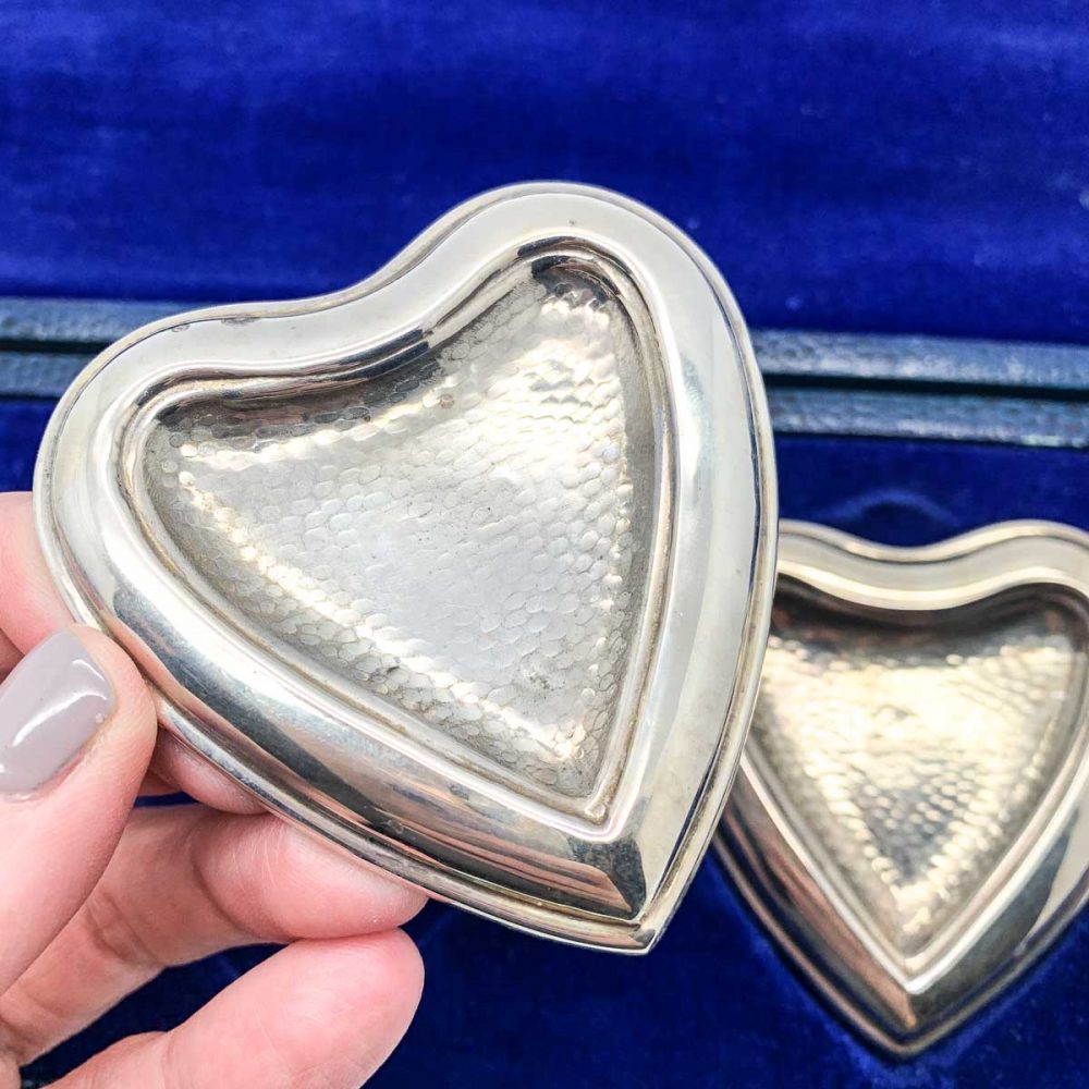 Vintage Dior Heart Ring Trays