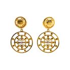 p Vintage Givenchy Logo Earrings