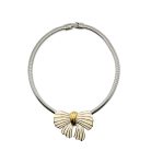P Vintage Trifari Bow Necklace