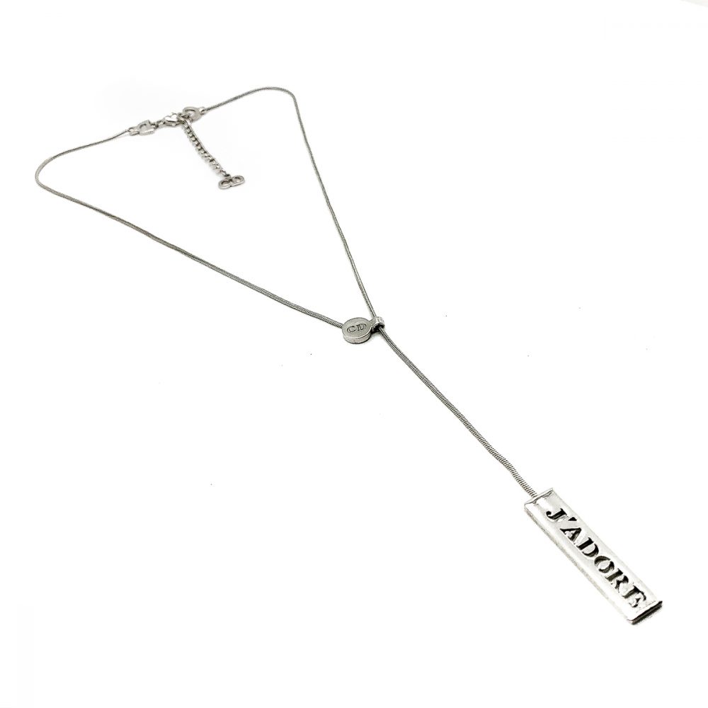 Vintage Dior Lariat Necklace