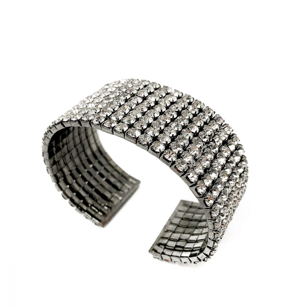 Vintage Rhinestone Cuff