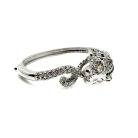 P Vintage Big Cat Cuff Bangle