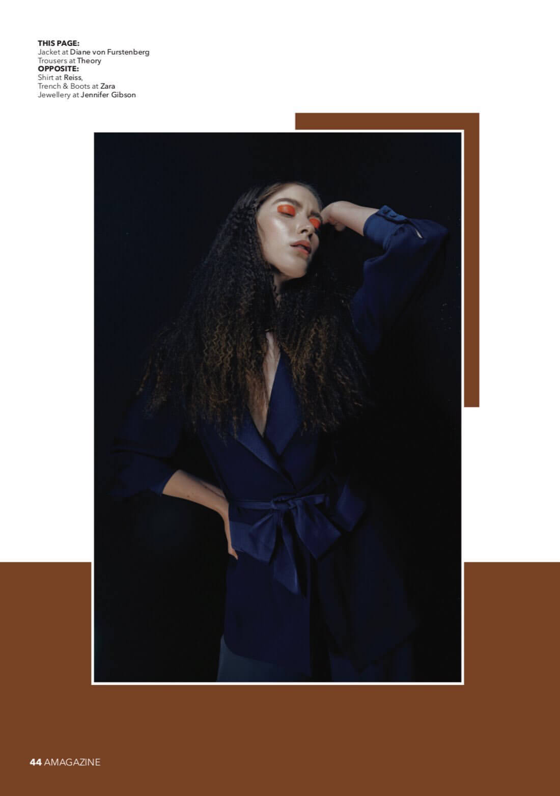 Jennifer Gibson Jewellery for A Magazine Editorial