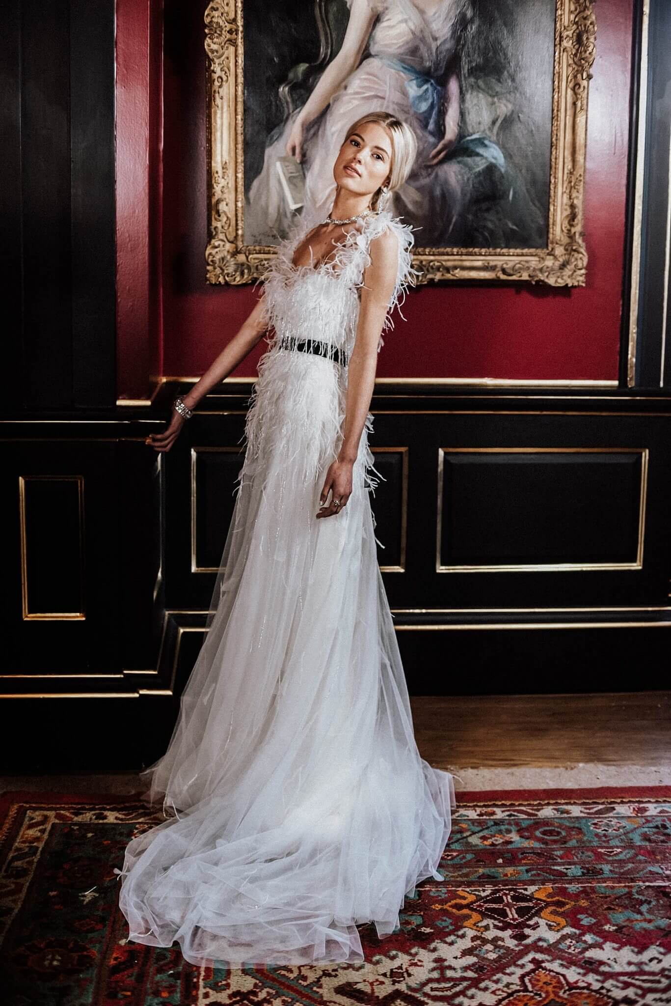 Love My Dress Emma Beaumont Atelier Featuring Jennifer Gibson Jewellery