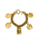 Jennifer Gibson Vintage Jewellery Vintage Chanel Charm Bracelet Jennifer Gibson Vintage Jewellery Vintage Chanel Logo Charm Bracelet