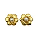 P Vintage Pinky Paris Flower Earrings