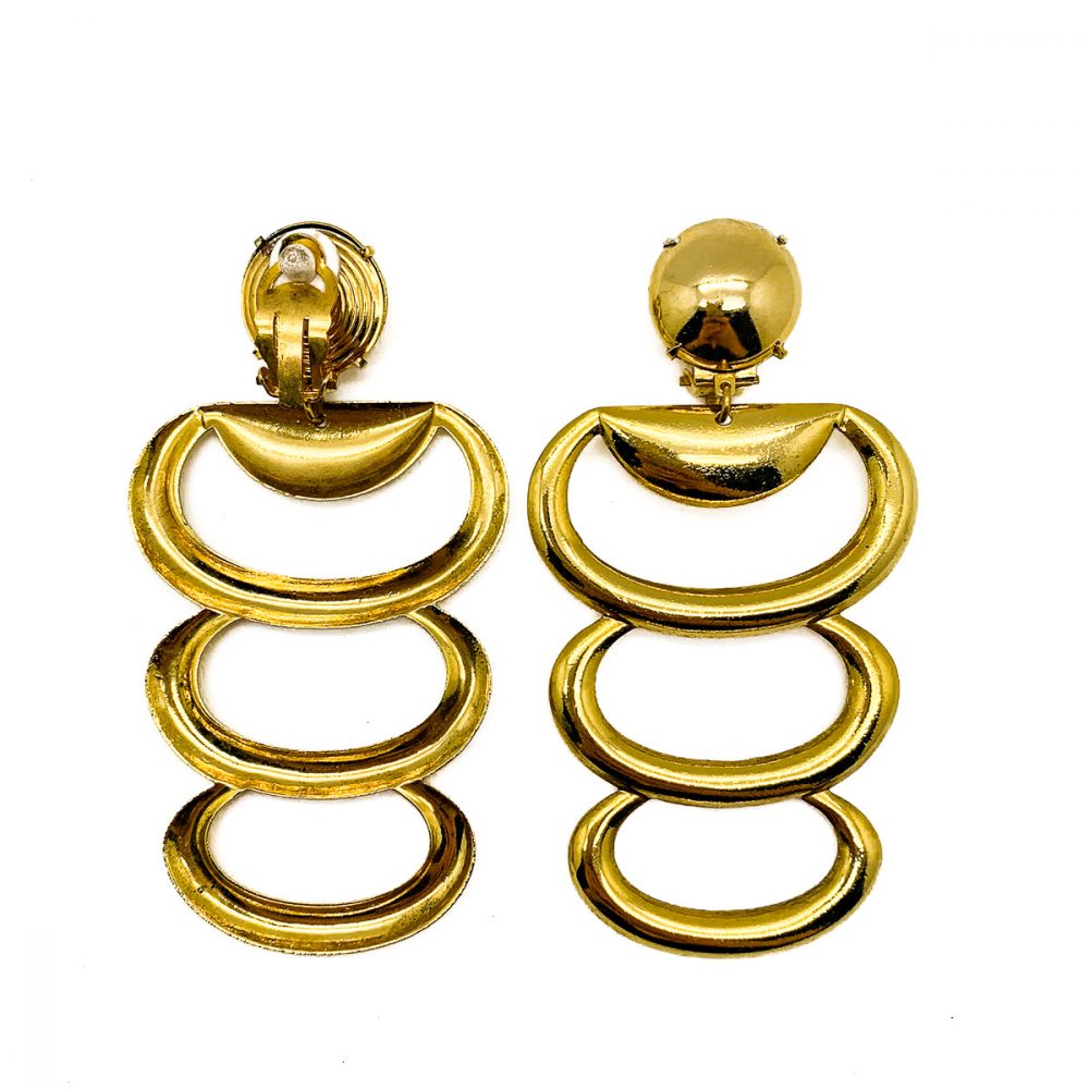 Vintage Hoop Layer Earrings