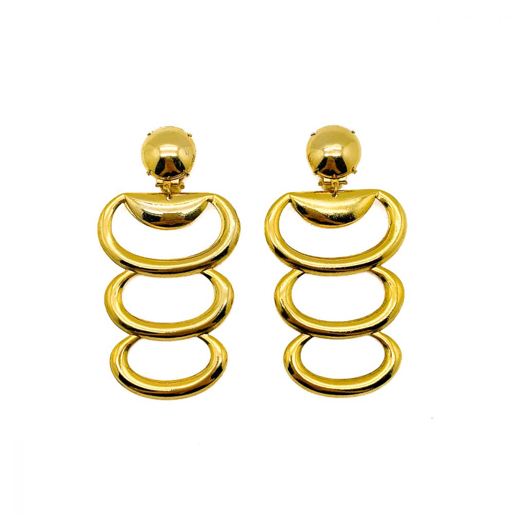 Vintage Hoop Layer Earrings