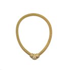 P Vintage Dior Gold Mesh Collar