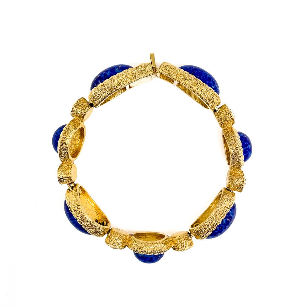 Vintage Dior Lapis Bracelet