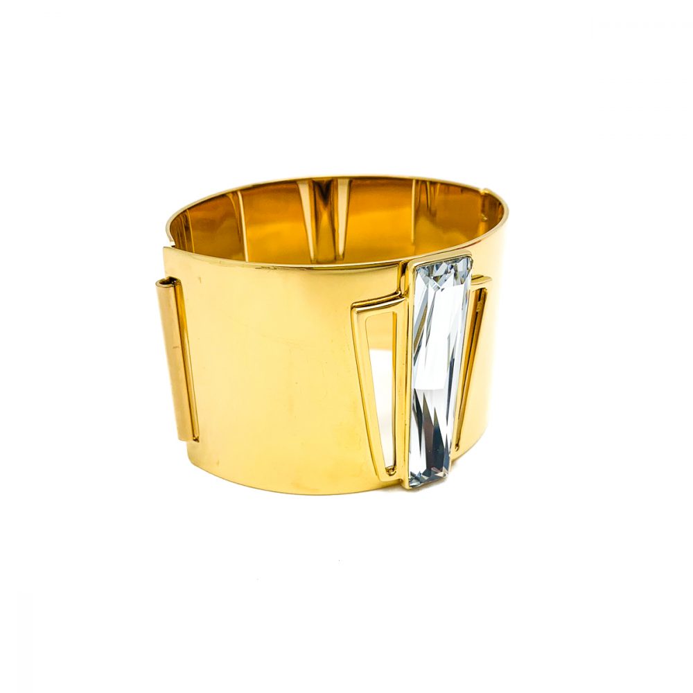 Vintage Swarovski Crystal Cuff