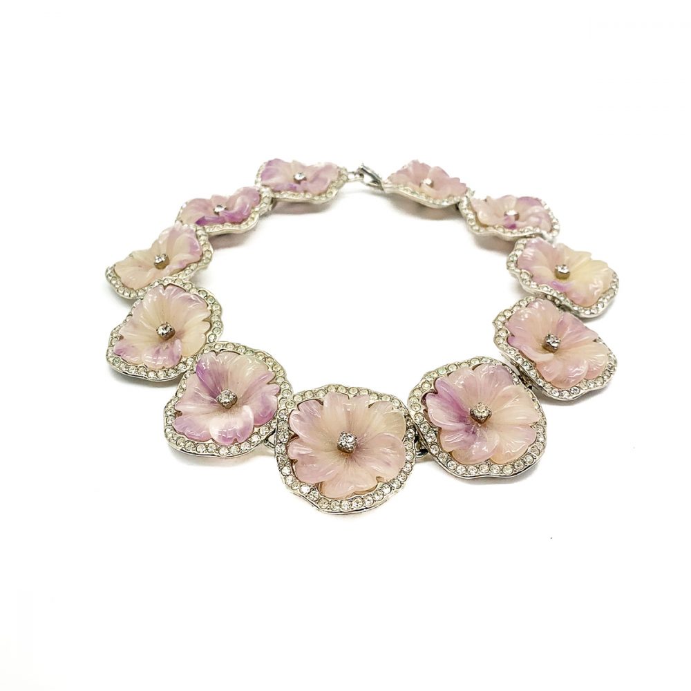Vintage KJL Floral Collar